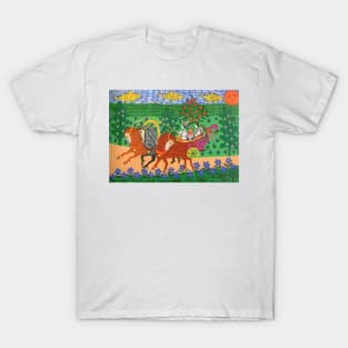 ukrainian wedding 1966 - Maria Primachenko T-Shirt